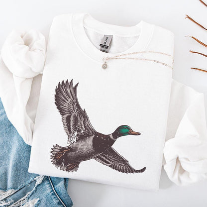 Mallard Duck PNG, Wild Duck Clipart - 300 DPI Design for T-Shirt