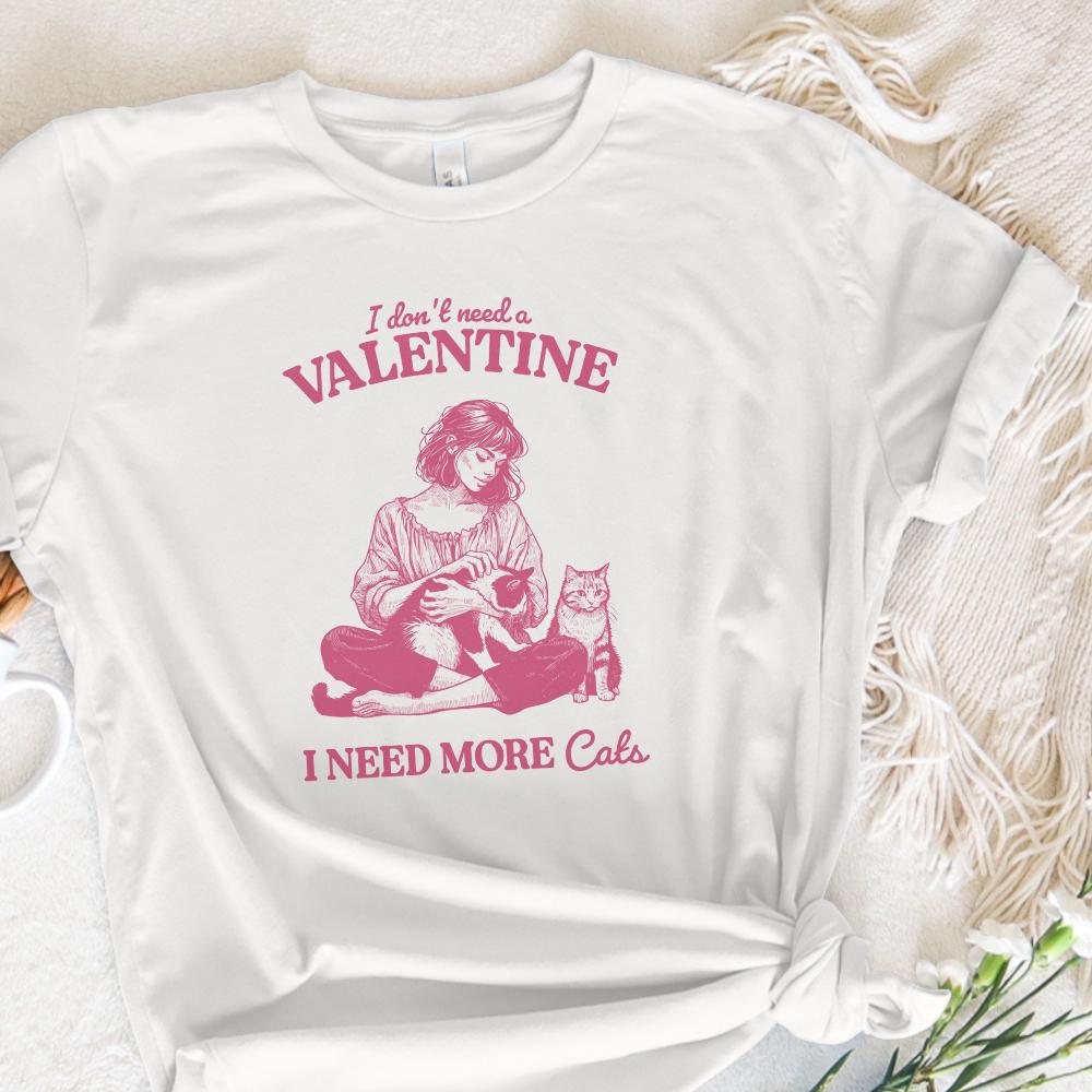 Valentine Cat PNG, Funny Valentine png - 300 DPI Design for T-Shirt