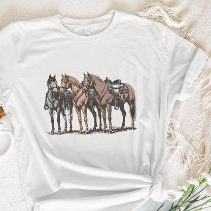 Western Horse PNG, Western Sublimation Design - 300 DPI Design for T-Shirt