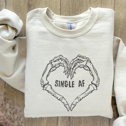 Single AF PNG, Valentines Day PNG - 300 DPI Design for T-Shirt