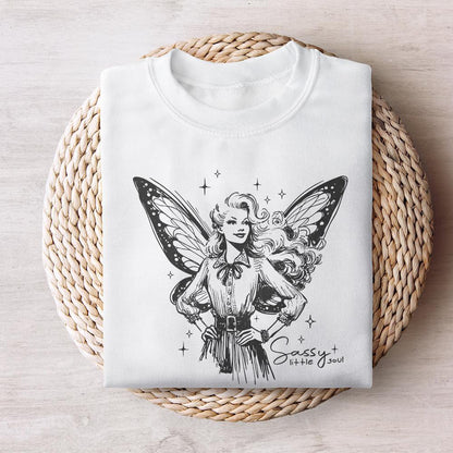 Sassy Little Soul Fairy PNG, Trendy Sublimation Design - 300 DPI Design