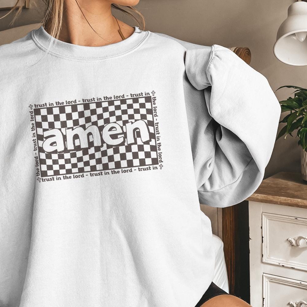 Amen PNG Download, Christian PNG - 300 DPI Design for T-Shirt