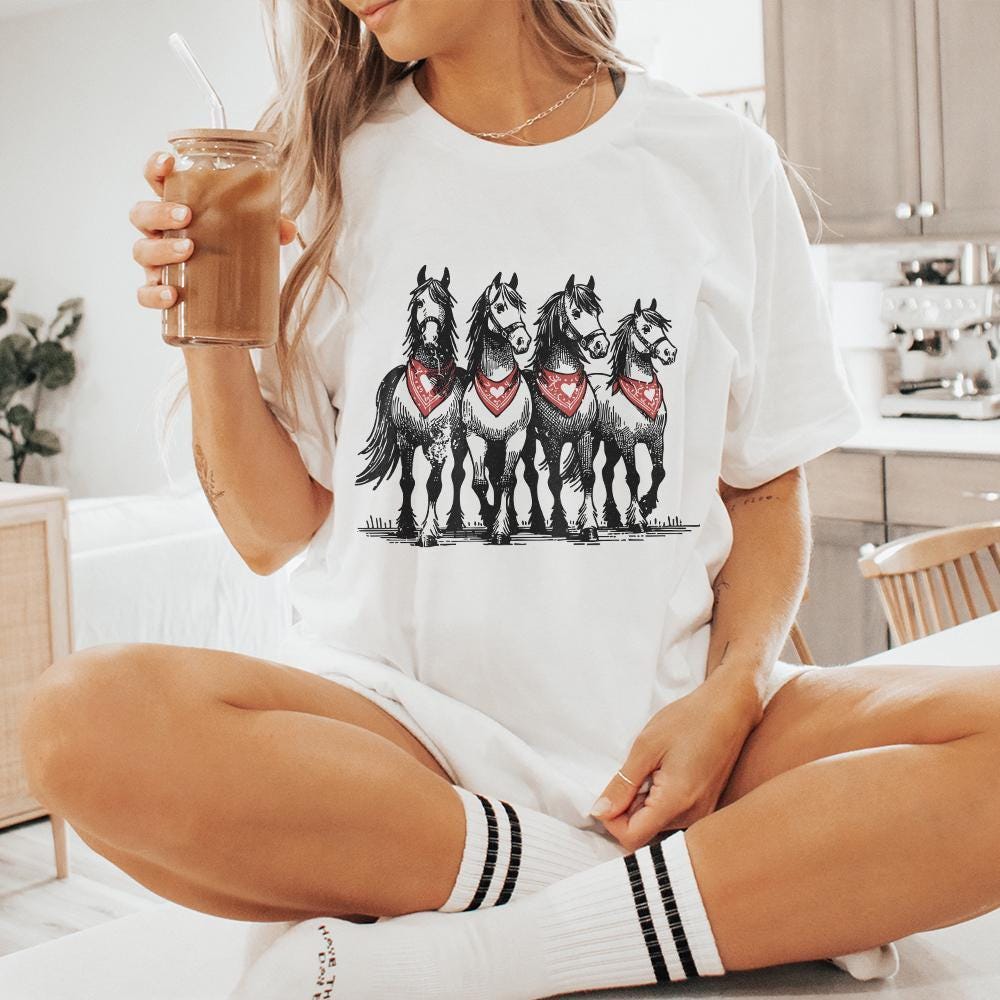 Valentine Horse PNG, Love Png - 300 DPI Design for T-Shirt