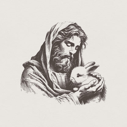 Jesus PNG, Easter Bible Verse - 300 DPI Design for T-Shirt