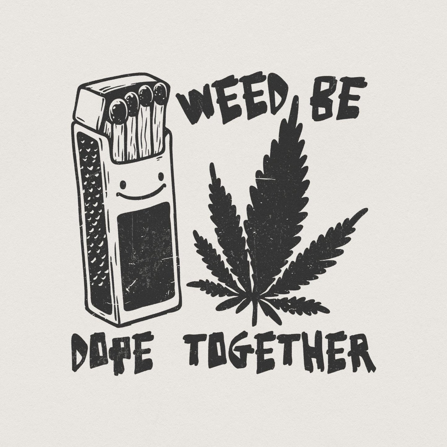 Stoner Valentine PNG, Retro Valentine’s Day - 300 DPI Design for T-Shirt
