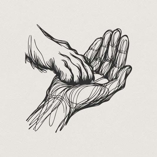 Hand-Paw png, Paw and Hand png - 300 DPI Design for T-Shirt