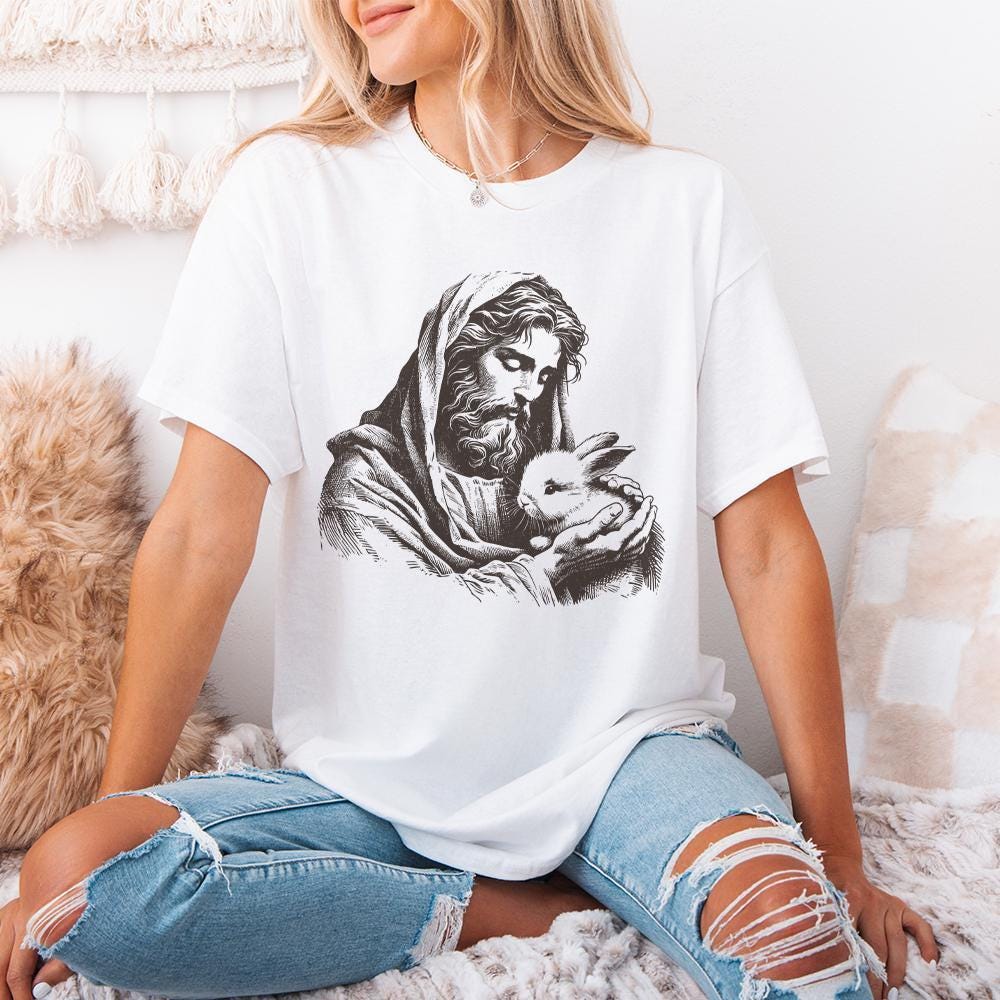 Jesus PNG, Easter Bible Verse - 300 DPI Design for T-Shirt