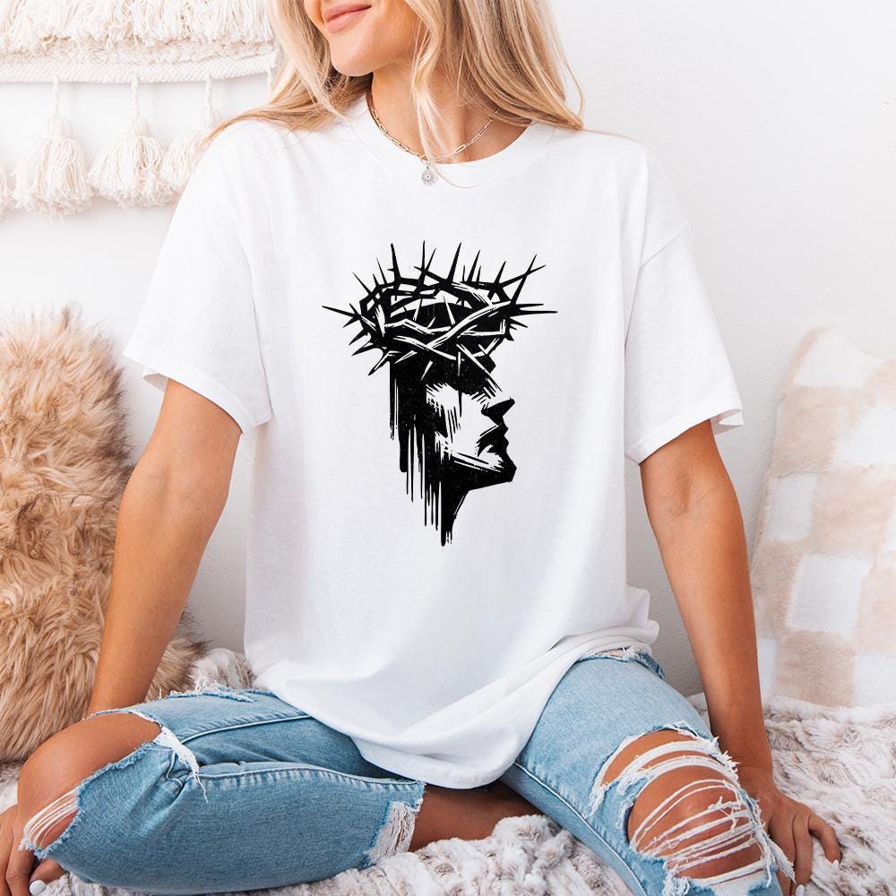 Jesus Cross PNG, Jesus Clipart - 300 DPI Design for T-Shirt