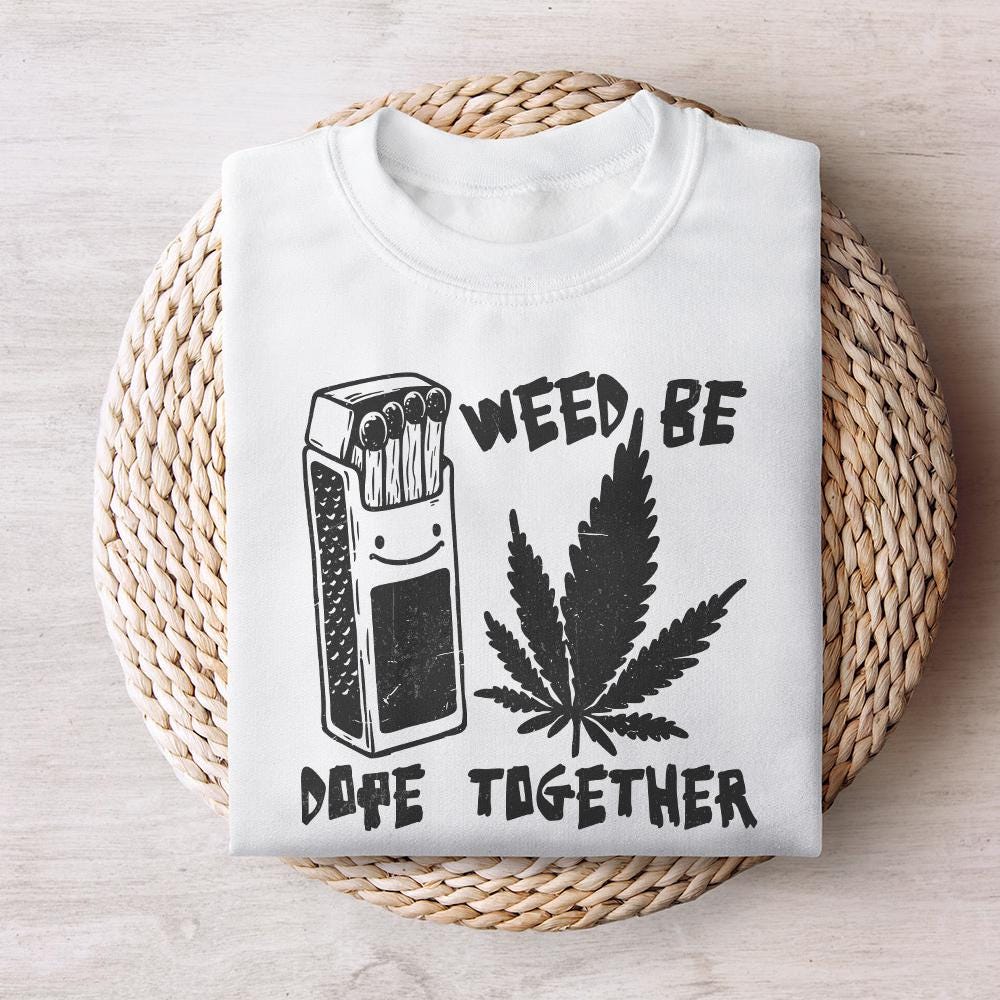 Stoner Valentine PNG, Retro Valentine’s Day - 300 DPI Design for T-Shirt