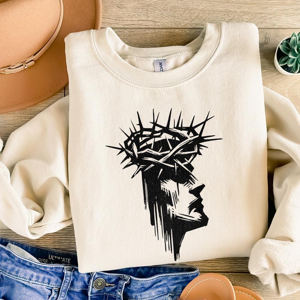 Jesus Cross PNG, Jesus Clipart - 300 DPI Design for T-Shirt