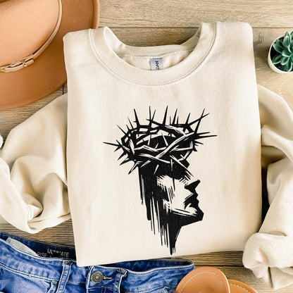 Jesus Cross PNG, Jesus Clipart - 300 DPI Design for T-Shirt