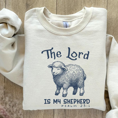 The Lord is My Shepherd Png, Christian Easter Sublimation - 300 DPI