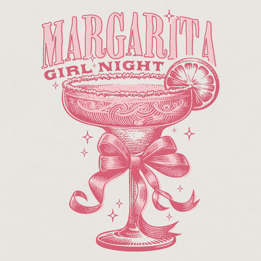 Margarita Girls Night PNG, Valentine Clipart - 300 DPI Design for T-Shirt