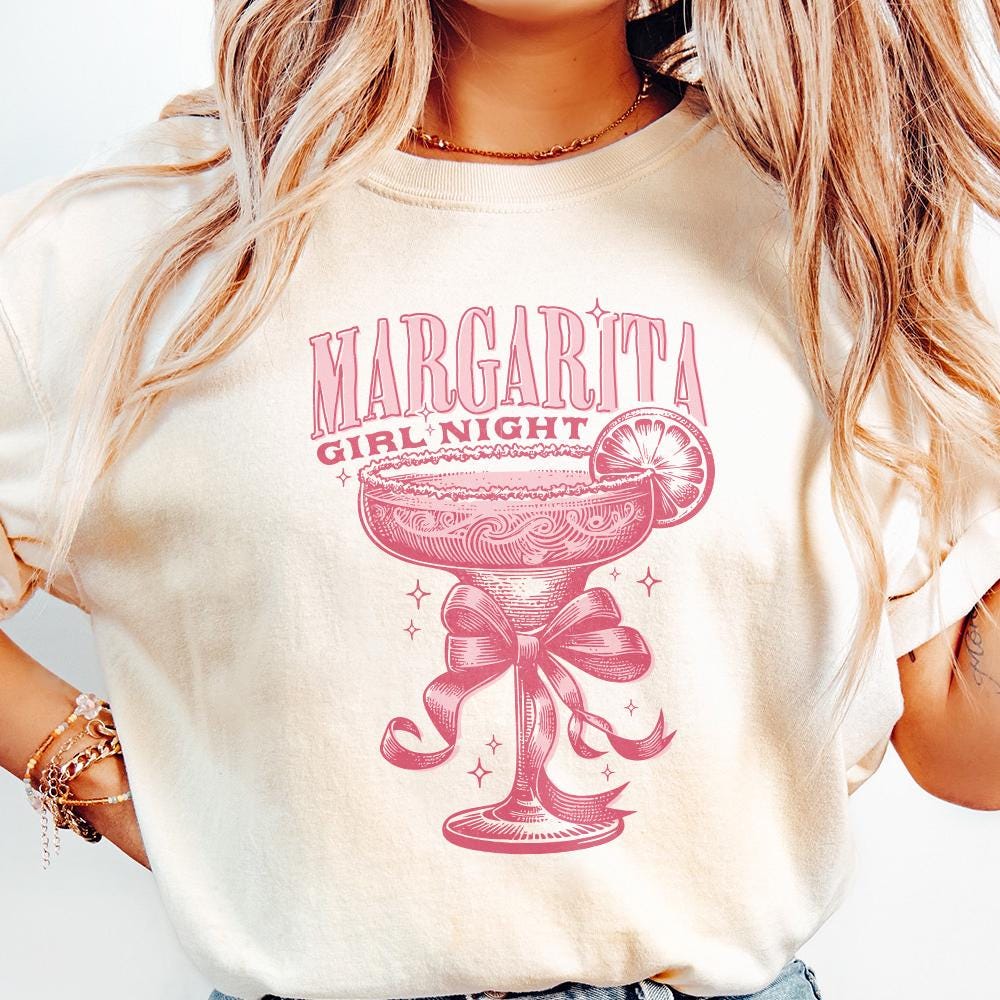 Margarita Girls Night PNG, Valentine Clipart - 300 DPI Design for T-Shirt