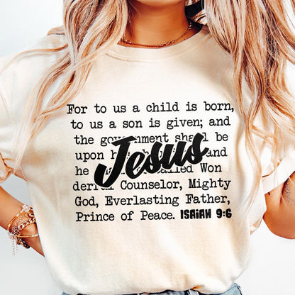 Jesus Png, Christian Png - 300 DPI Design for T-Shirt