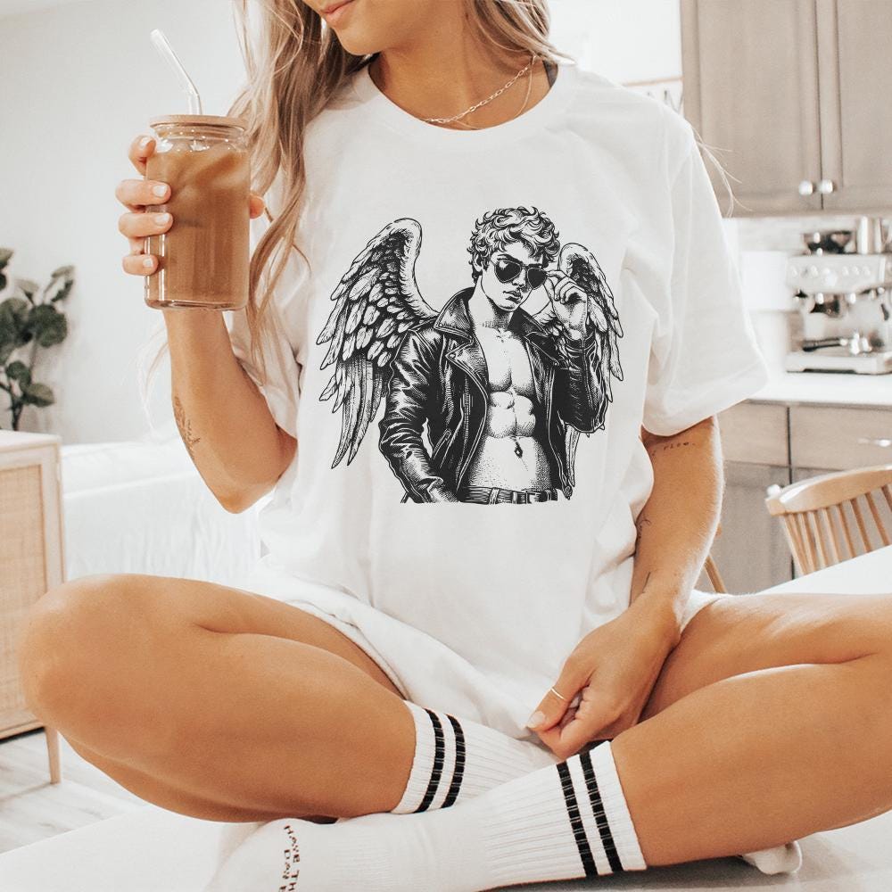 Sexy Cupid PNG, Valentines Day Digital File - 300 DPI Design for T-Shirt