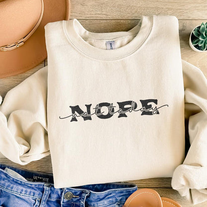 Nope Not Today png, Sassy png - 300 DPI Design for T-Shirt
