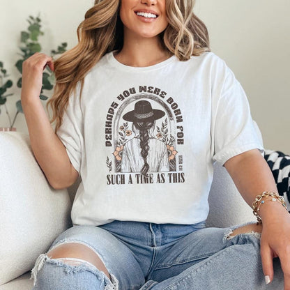 Western PNG Sublimation Design, Esther 4:14 Bible Verse Faith Png - 300