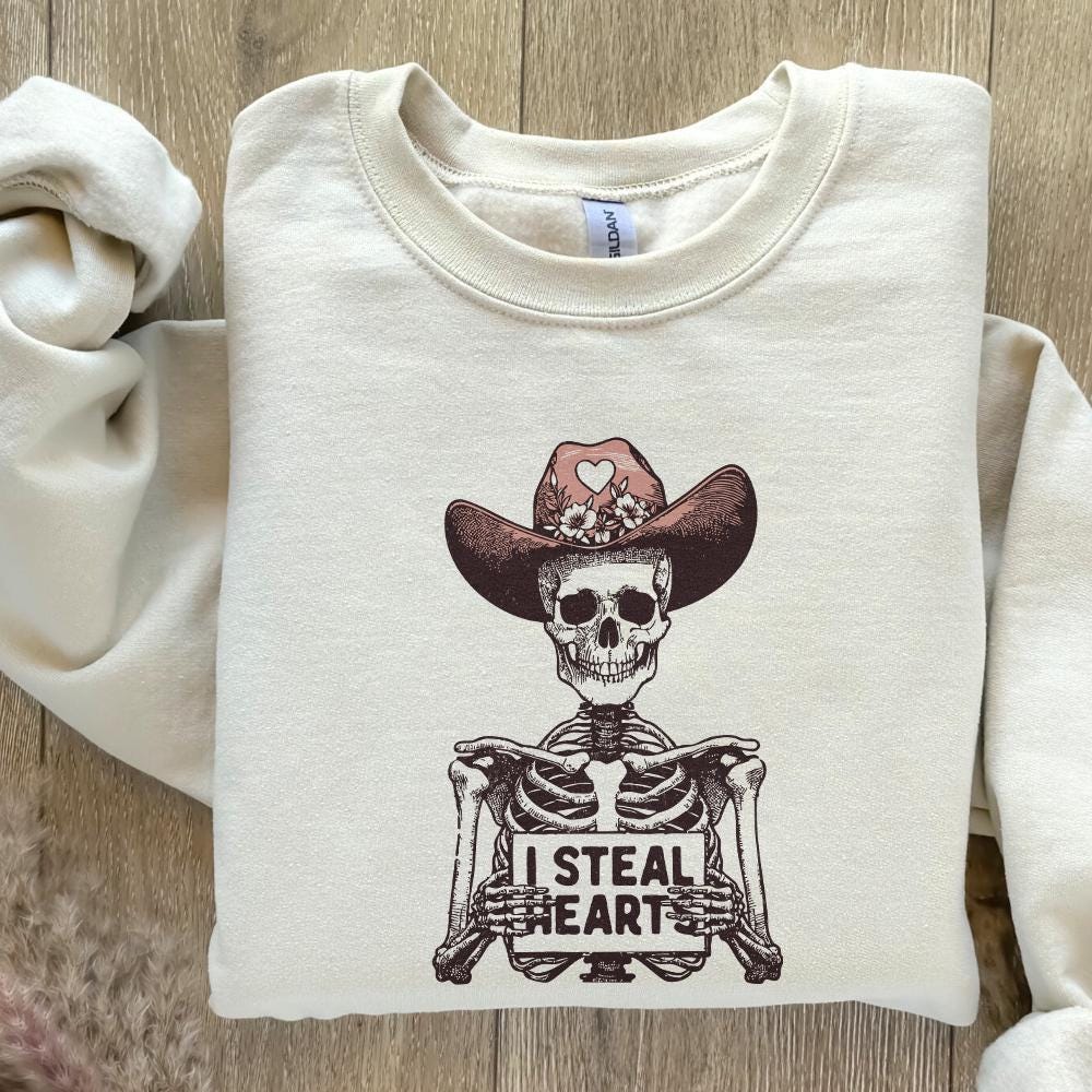 I Steal Hearts Png, Skeleton Valentine - 300 DPI Design for T-Shirt