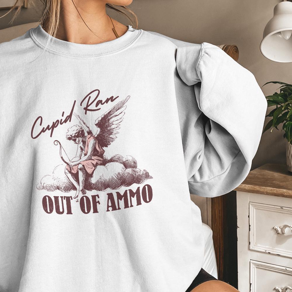 Cupid out of Arrows Png, Funny Valentine png - 300 DPI Design for T-Shirt