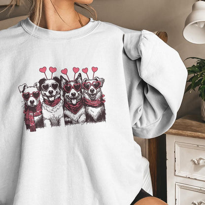 Valentines Dog PNG, Dog Lover PNG - 300 DPI Design for T-Shirt