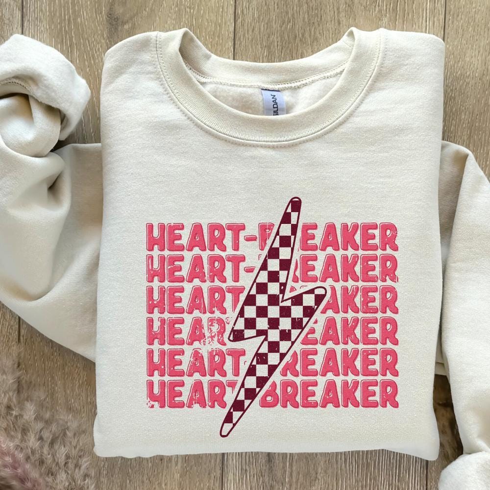 Heart-Breaker PNG, Valentines Day Sublimation Design - 300 DPI Design for