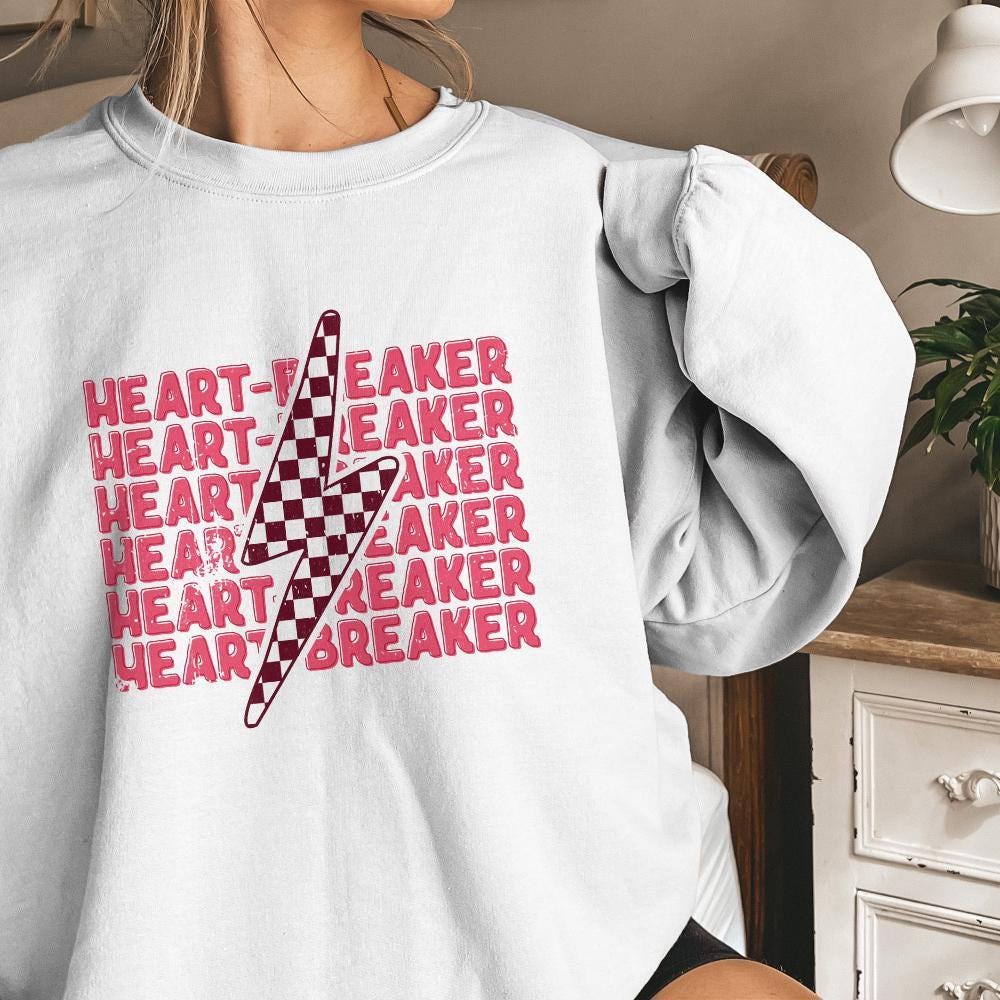 Heart-Breaker PNG, Valentines Day Sublimation Design - 300 DPI Design for