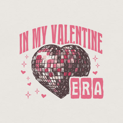 In My Valentine Era Png, Retro Valentine Png - 300 DPI Design for T-Shirt