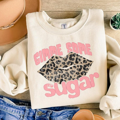 Gimme Some Sugar PNG, Valentine Sublimation Design - 300 DPI Design for