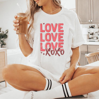 Valentines Day PNG, Xoxo PNG - 300 DPI Design for T-Shirt