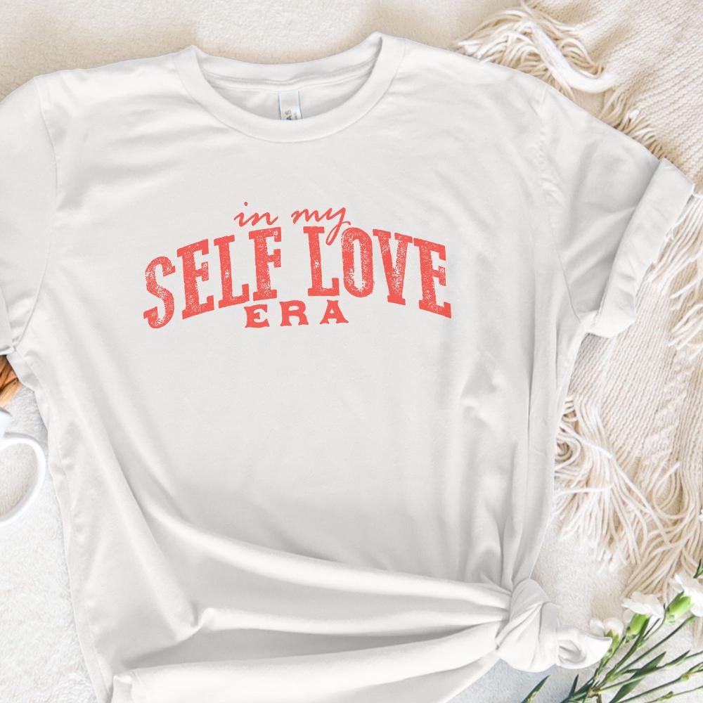 In my Self Love Era PNG, Valentines Day PNG - 300 DPI Design for T-Shirt