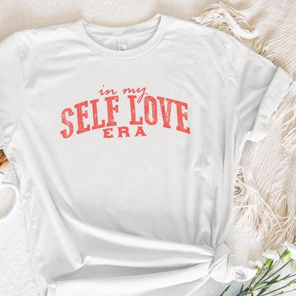 In my Self Love Era PNG, Valentines Day PNG - 300 DPI Design for T-Shirt