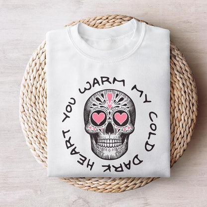 Funny Valentine PNG, Skeleton Digital Download - 300 DPI Design for T-Shirt