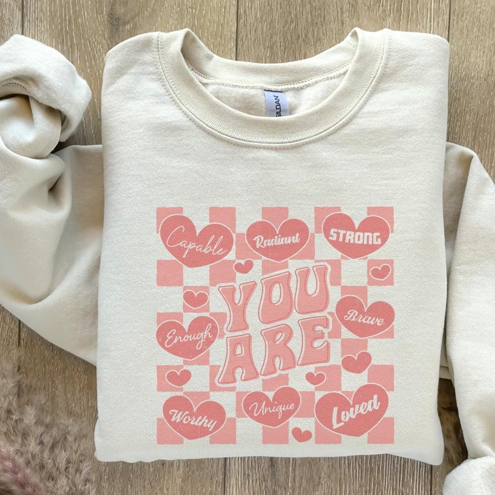 You Are Enough png, Self Love Png - 300 DPI Design for T-Shirt