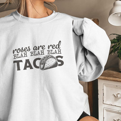 Tacos PNG, Funny Valentines Day Sublimation Designs - 300 DPI Design for
