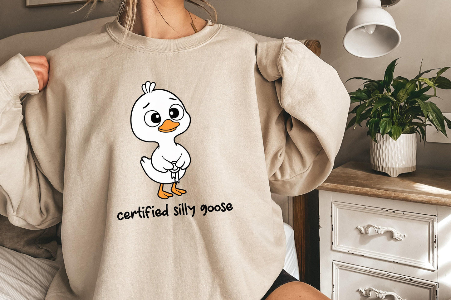 Silly Goose SVG PNG Bundle - Trendy Silly Goose Design for Shirts,