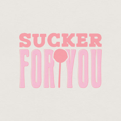 Heart Sucker PNG, Valentines Day Digital Download - 300 DPI Design for