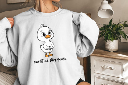 Silly Goose SVG PNG Bundle - Trendy Silly Goose Design for Shirts,