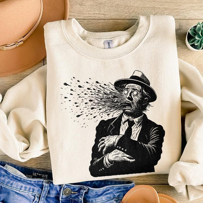 Dark Vibes PNG, Spooky Vibes - 300 DPI Design for T-Shirt