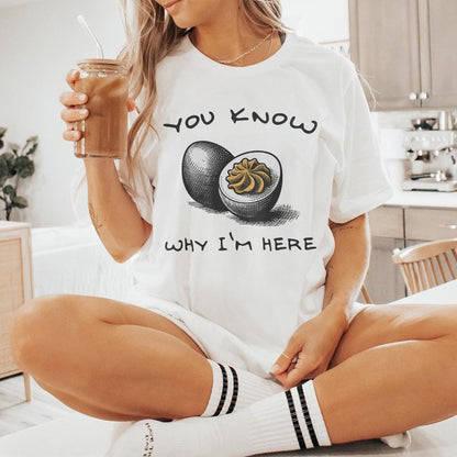 Deviled Egg PNG, Funny Thanksgiving PNG - 300 DPI Design for T-Shirt