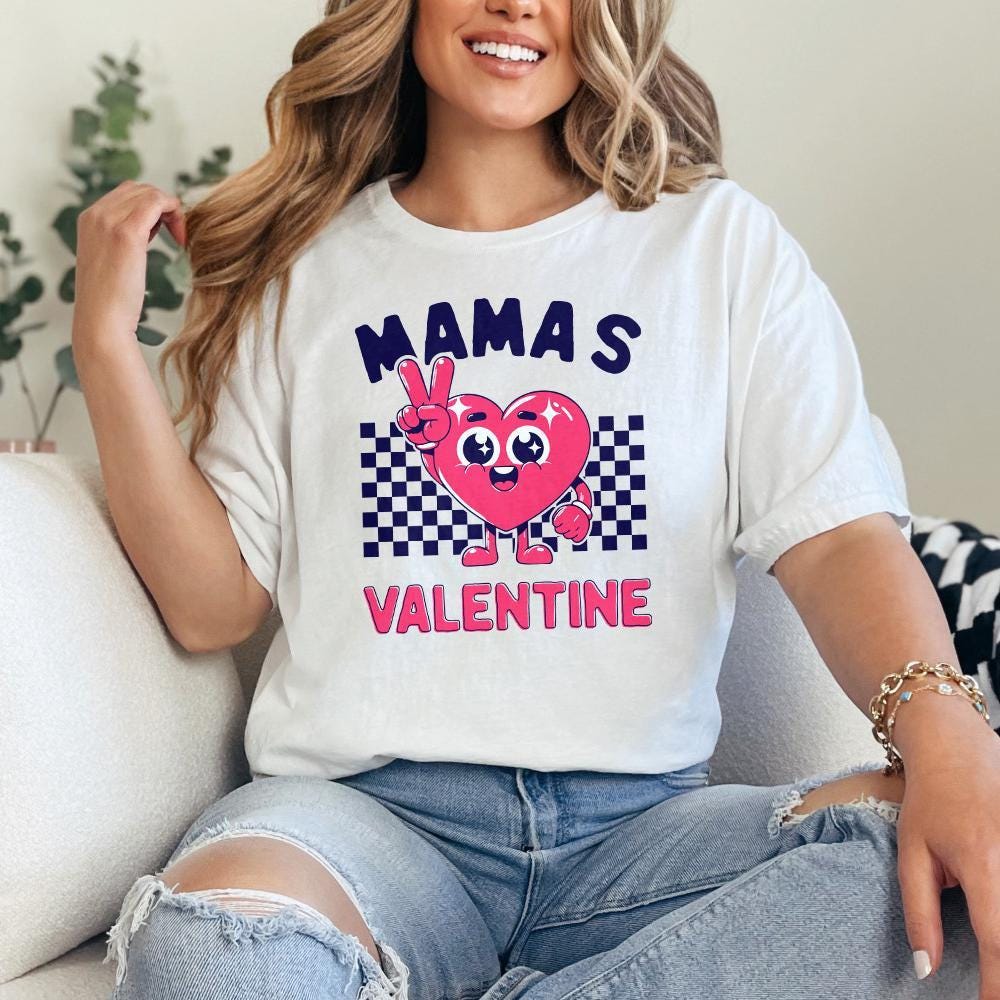 Mama's Valentine PNG, Valentines Day PNG - 300 DPI Design for T-Shirt