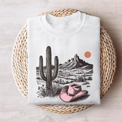 Pink Hat PNG, Western PNG Designs - 300 DPI Design for T-Shirt