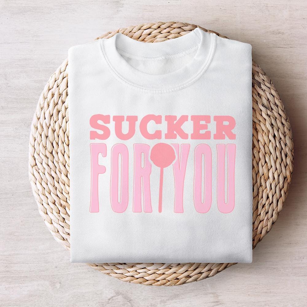 Heart Sucker PNG, Valentines Day Digital Download - 300 DPI Design for