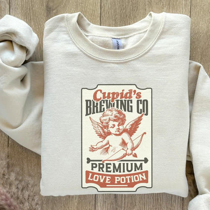 Cupid PNG, Retro Valentine Design - 300 DPI Design for T-Shirt