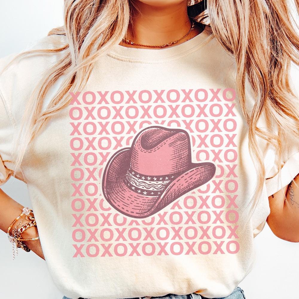 Western Valentines Day PNG, Sublimation Design - 300 DPI Design for T-Shirt