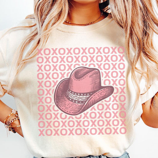 Western Valentines Day PNG, Sublimation Design - 300 DPI Design for T-Shirt