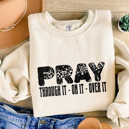 Pray on It PNG, Pray over It Digital Download - 300 DPI Design for T-Shirt