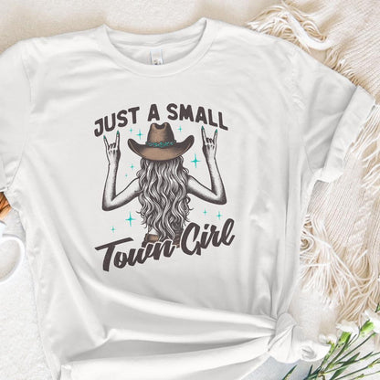 Just a Small Town Girl PNG, Small Girl png - 300 DPI Design for T-Shirt