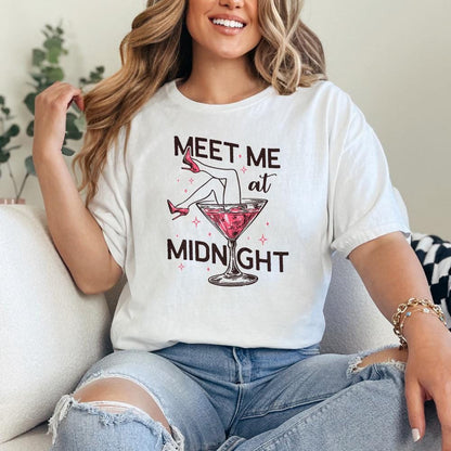 Meet Me At Midnight PNG, New Year Sublimation Design - 300 DPI Design for