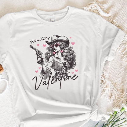 Howdy Valentine Png, Retro Valentine Png - 300 DPI Design for T-Shirt